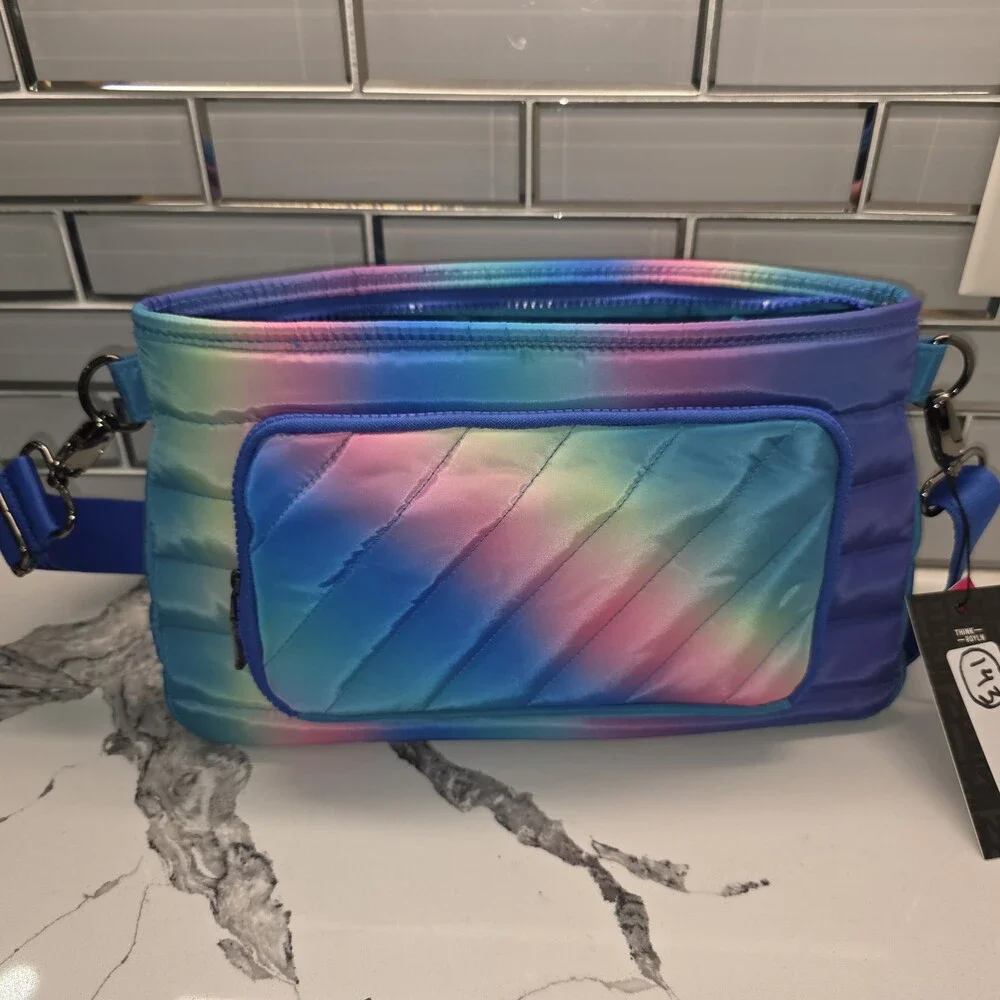 THINK ROYLN Bank‎ Street XL Crossbody Bag With Pouch & Removable Strap NWT